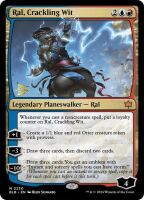 Ral, Crackling Wit (Foil) (Bloomburrow Promos #230s)