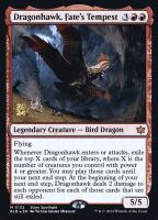Dragonhawk, Fates Tempest (Foil) (Bloomburrow Promos #132s)