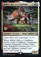Mabel, Heir to Cragflame (Foil) (Bloomburrow Promos #224s)