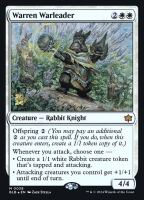 Warren Warleader (Foil) (Bloomburrow Promos #38s)