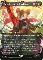 Mabel, Heir to Cragflame (Foil) (Bloomburrow #351)