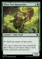 Three Tree Rootweaver (Foil) (Bloomburrow #198)