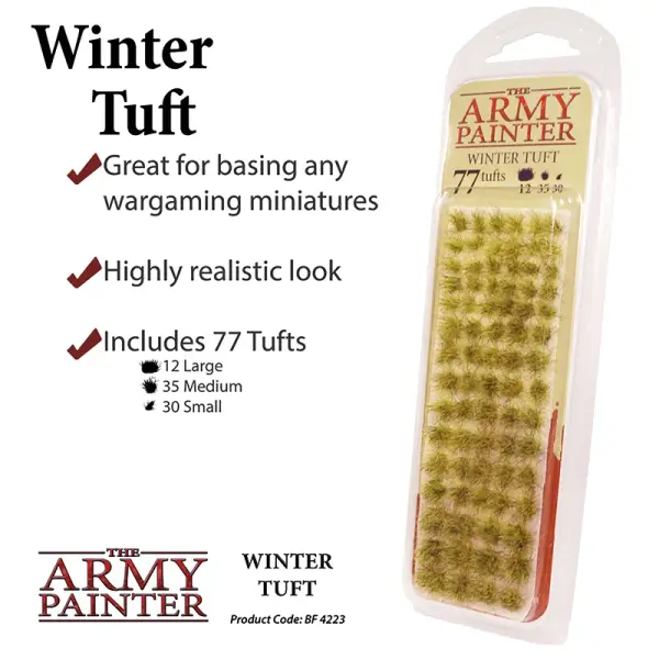 The Army Painter - Winter Tuft Tufts für Basing BF4223