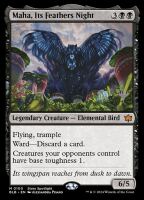 Maha, Its Feathers Night (Foil) (Bloomburrow Promos #100p)