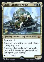 Glarb, Calamitys Augur (Foil) (Bloomburrow Promos #215s)