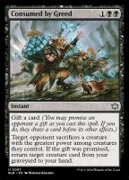 Consumed by Greed (Foil) (Bloomburrow #87)