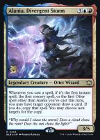 Alania, Divergent Storm (Foil) (Bloomburrow Promos #204s)