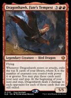 Dragonhawk, Fates Tempest (Foil) (Bloomburrow Promos #132p)