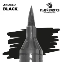 AK Interactive - PLAYMARKER - Black Acrylstift für...