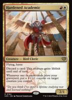 Hardened Academic (Foil) (Secrets of Strixhaven #194)