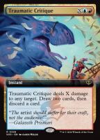 Traumatic Critique (Foil) (Secrets of Strixhaven #358)