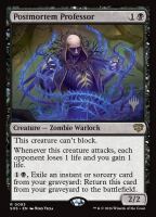 Postmortem Professor (Secrets of Strixhaven Promos #93p)