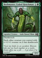 Bushmaster, Coiled Henchman (Foil) (Marvel Super Heroes...