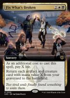 Fix Whats Broken (Foil) (Secrets of Strixhaven #350)
