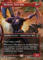 Hawkeye, Trick Shot (Foil) (Marvel Super Heroes Commander...