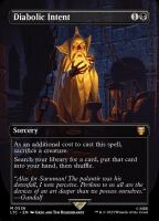 Diabolic Intent (Foil) (Tales of Middle-earth Commander...