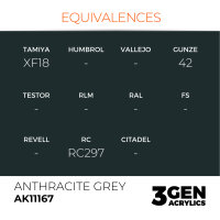 AK Interactive - 3GEN Acryl ANTHRACITE GREY –...