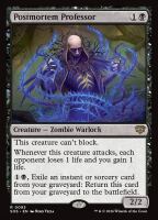 Postmortem Professor (Foil) (Secrets of Strixhaven #93)