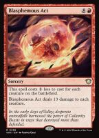 Blasphemous Act (Secrets of Strixhaven Commander #238)