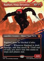 Raphael, Ninja Destroyer (Foil) (Teenage Mutant Ninja...