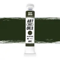 AK Interactive - ABT 502 Ölfarbe Olive Green Oliv...