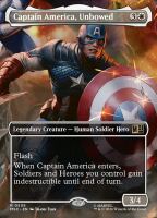 Captain America, Unbowed (Foil) (Marvel Super Heroes...