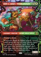 Raph & Mikey, Troublemakers (Foil) (Teenage Mutant...