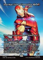 Iron Man, Titan of Innovation (Foil) (Marvel Universe #91)