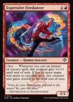 Expressive Firedancer (Foil) (Secrets of Strixhaven #114)