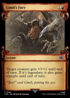 Gimlis Fury (Foil) (The Lord of the Rings: Tales of...