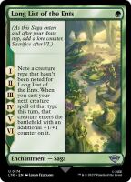 Long List of the Ents (The Lord of the Rings: Tales of...