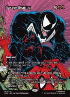 Savage Beating (Foil) (Marvel Universe #26)