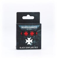 Warhammer 40K Würfel der Black Templar