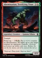 Abomination, Terrifying Titan (Foil) (Marvel Super Heroes...