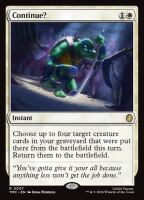 Continue? (Foil) (Teenage Mutant Ninja Turtles Eternal #7)