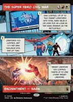 The Super Hero Civil War (Foil) (Marvel Super Heroes #308)