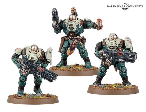 Warhammer 40K Eisenkyn Stahlwerker der Leagues of Votann