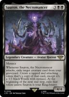 Sauron, the Necromancer (Foil) (The Lord of the Rings:...