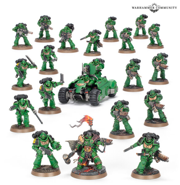 Warhammer 40K Combat Patrol Salamanders