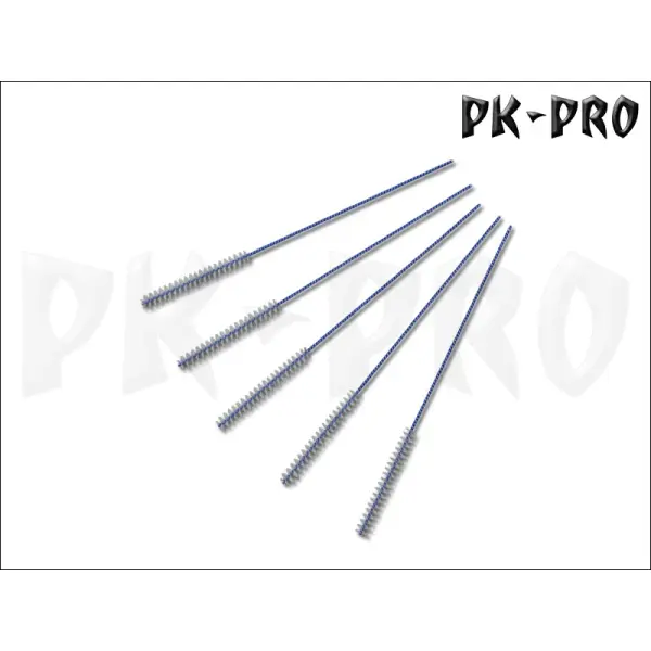 PK-PRO Profi Airbrush Reinigungsbürsten Blau-2,5mm 5 Stk.