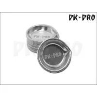 PK-PRO Farbschälchen mit Ausguss - Edelstahl...