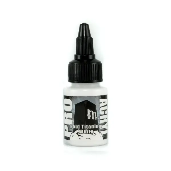 Pro Acryl Bold Titanium White Premium Modellbaufarbe 22ml