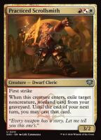Practiced Scrollsmith (Foil) (Secrets of Strixhaven #210)