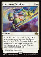 Leonardos Technique (Foil) (Teenage Mutant Ninja Turtles...