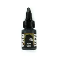 Pro Acryl Pro Acryl Dark Silver Premium Modellbaufarbe 22ml