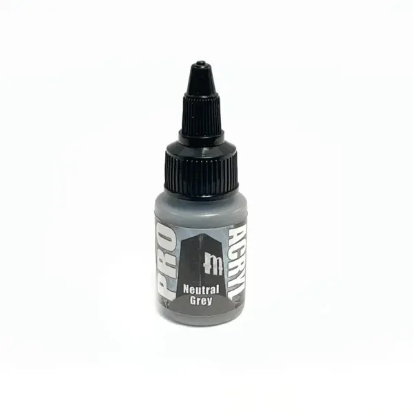 Pro Acryl Pro Acryl Neutral Grey Premium Modellbaufarbe 22ml