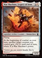 War Machine, Legacy of Iron (Foil) (Marvel Super Heroes...