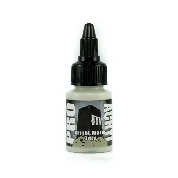 Pro Acryl Pro Acryl Bright Warm Grey Premium Modellbaufarbe 22ml