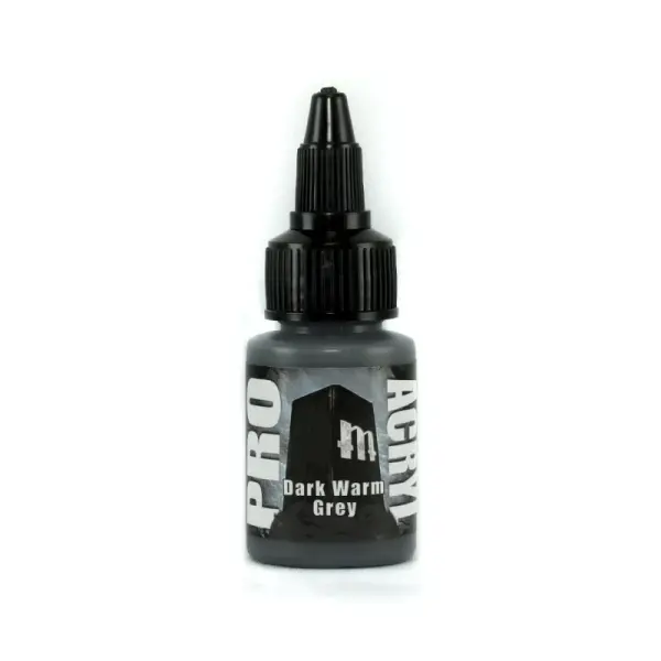 Pro Acryl Pro Acryl Dark Warm Grey Premium Modellbaufarbe 22ml