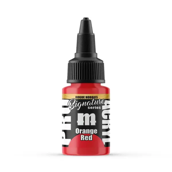 Pro Acryl Pro Acryl Rogue Hobbies Orange Red Premium Modellbaufarbe 22ml
